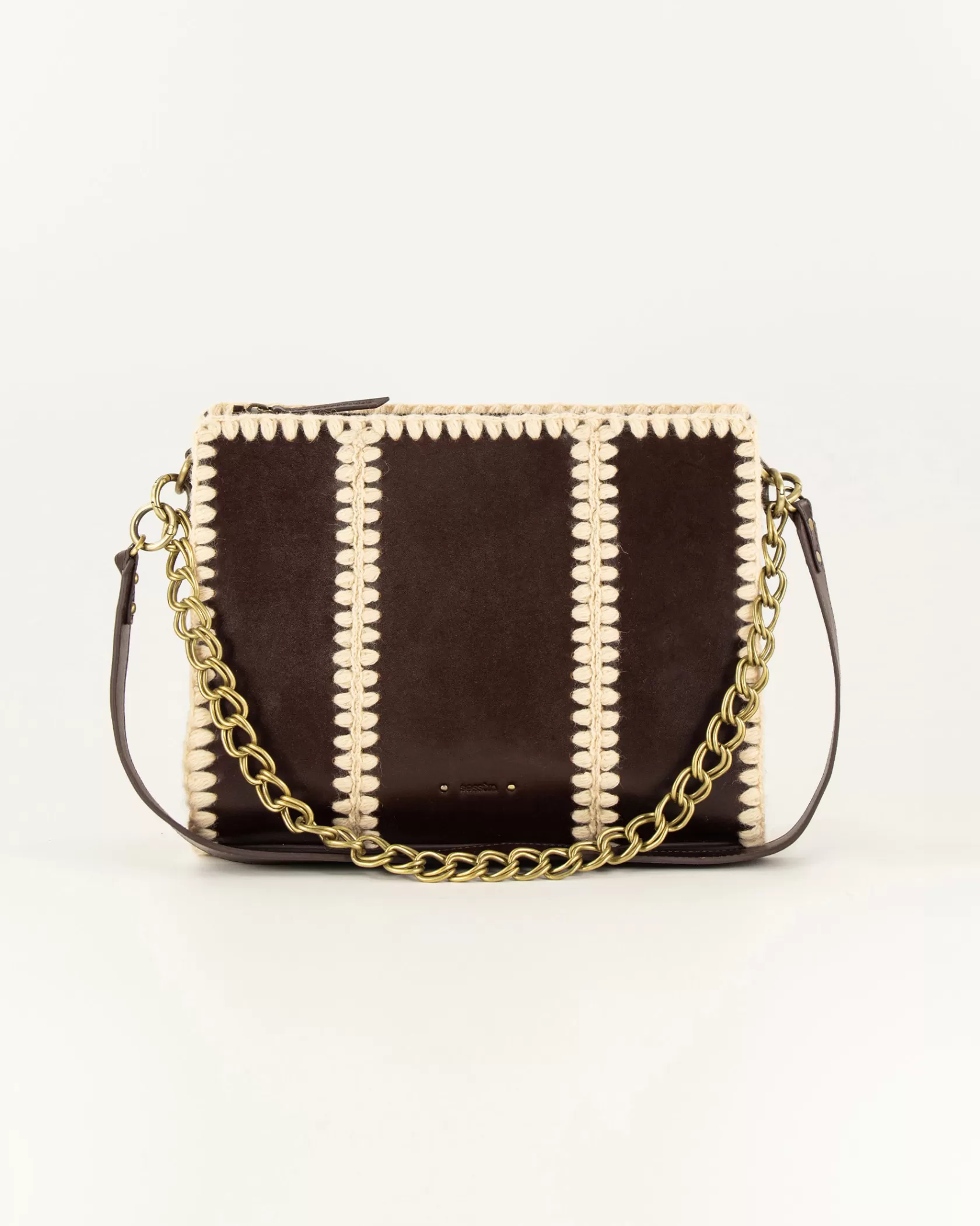 Sessùn Farawa leather Deep Tan Sale