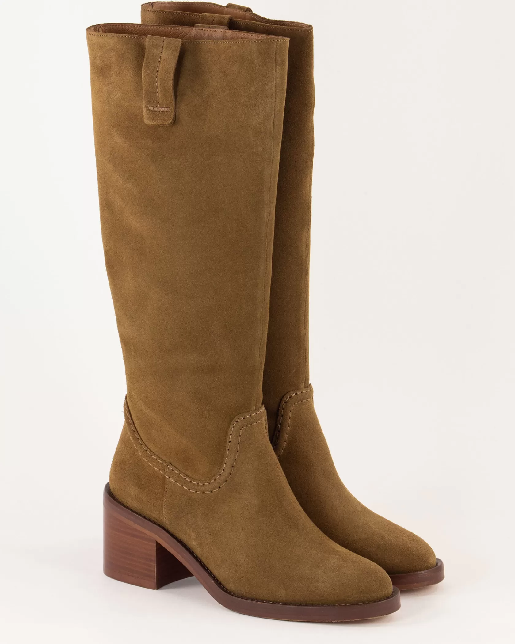 Sessùn Lina grande Tobacco Suede New